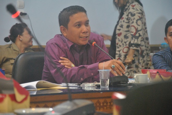Fuad Safari, anggota Komisi II DPRD Kota Jambi.